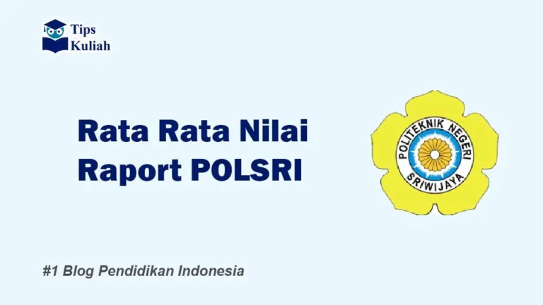 Rata-rata Nilai SNBP POLSRI