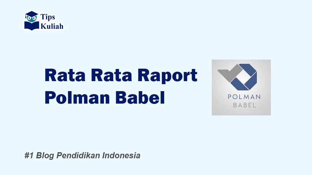 Rata-rata Nilai SNBP Polman Babel