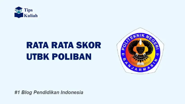 Skor UTBK POLIBAN