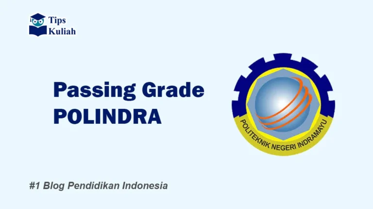 Lengkap Passing Grade POLINDRA