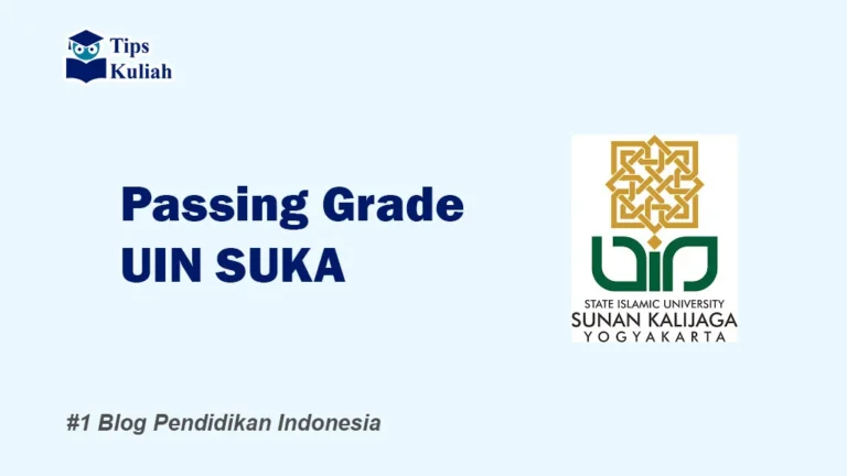 Lengkap Passing Grade UIN SUKA Jogja