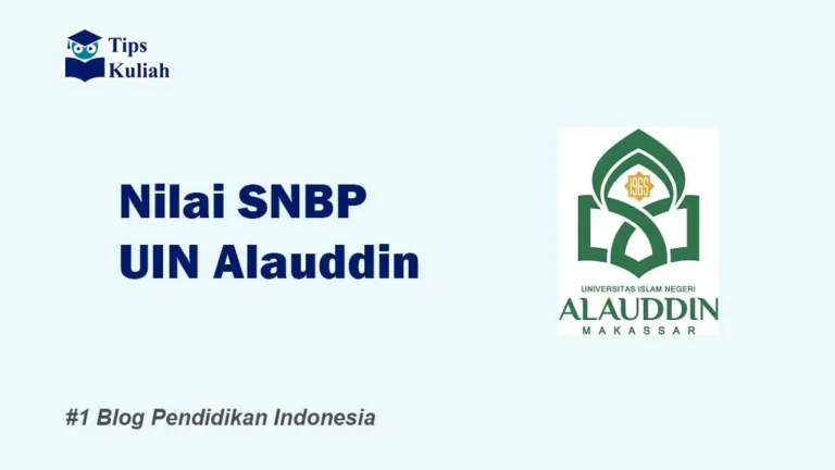 Rata-rata Nilai SNBP UIN Alauddin